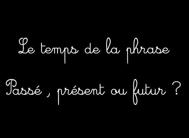 les temps des phrases (Quiz pour la classe 2AP-G1 et G2)